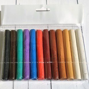 Полимерная глина Lema Metallic Набор 12 цветов / Полімерна глина Lema Metallic Набір 12 кольорів 1047 фото