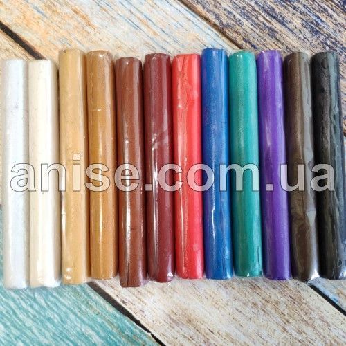 Полимерная глина Lema Metallic Набор 12 цветов / Полімерна глина Lema Metallic Набір 12 кольорів 1047 фото